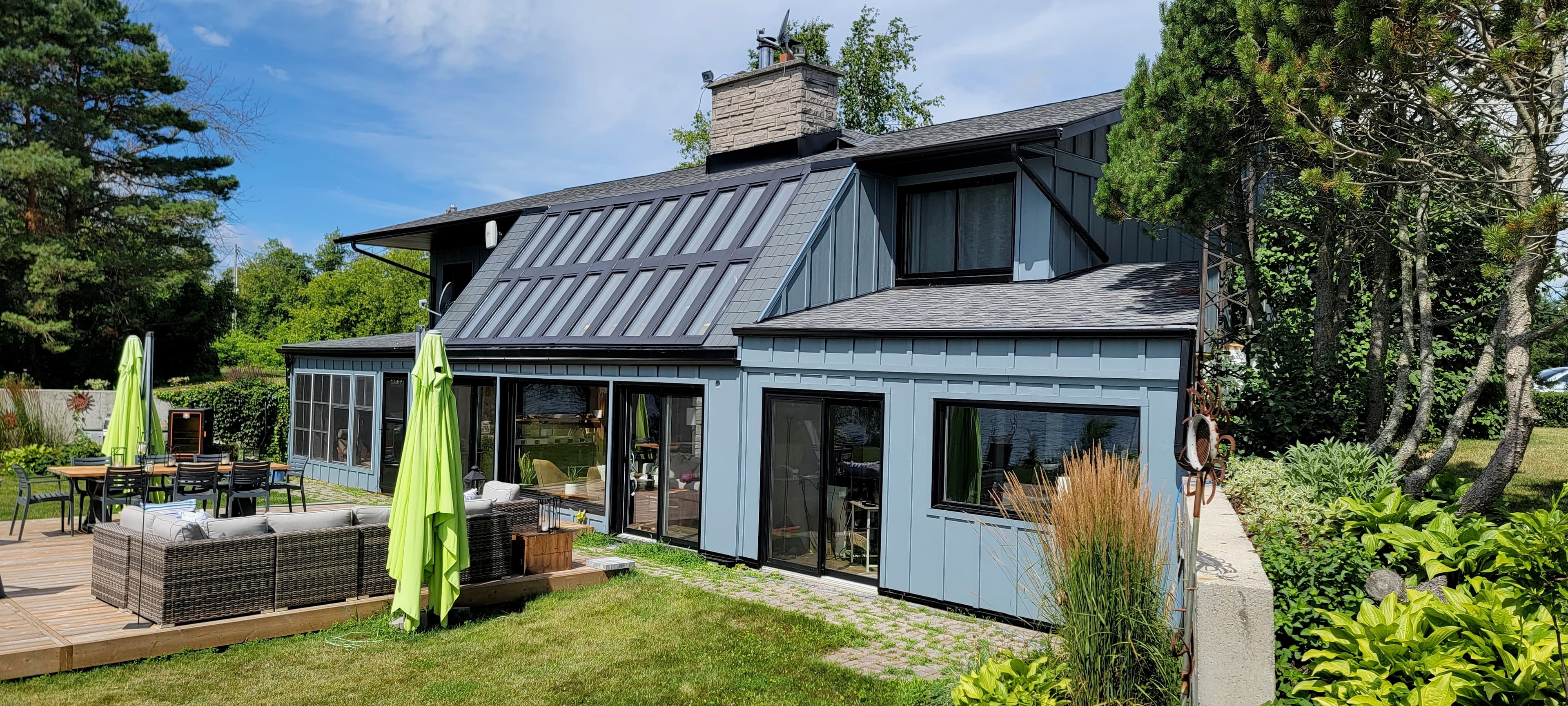 Modern house exterior